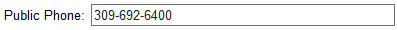 3. Edit field