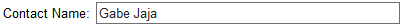 8. Edit field