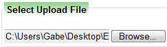 3. File Selection
