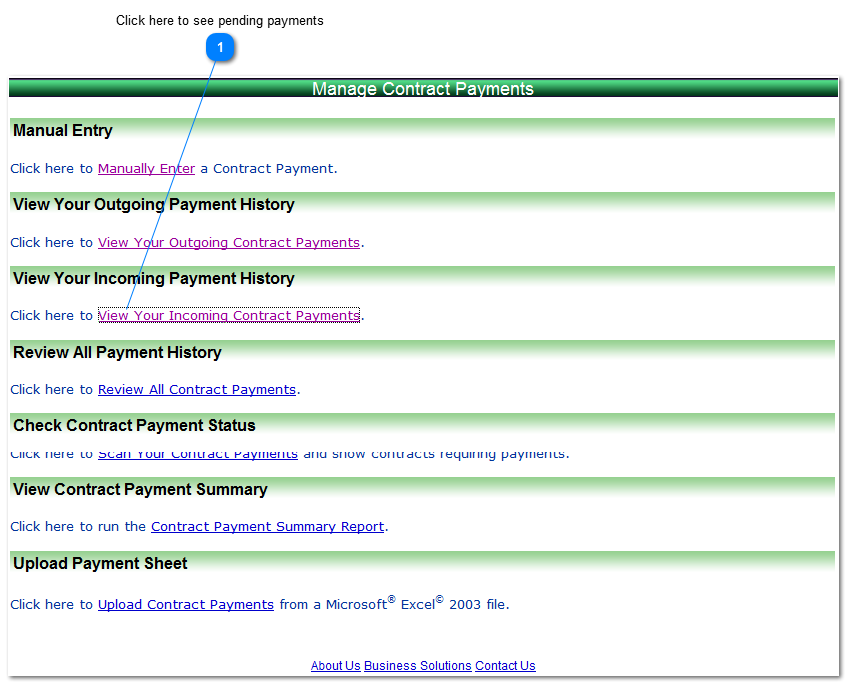 View Pending Payments for Confirmation