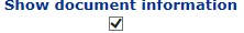 11. Option fo include associated GEF documents