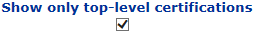 4. Certification Level Selection
