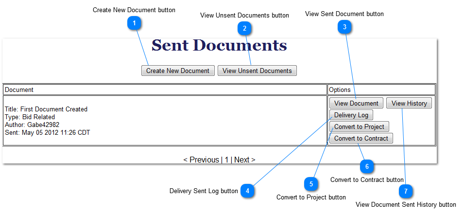 How to View Sent Document History