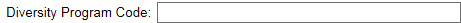 17. Project Diversity Program Code