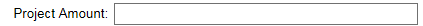 26. Project Amount