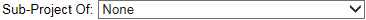 7. Sub-project Selection option