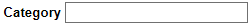11. Category Search input