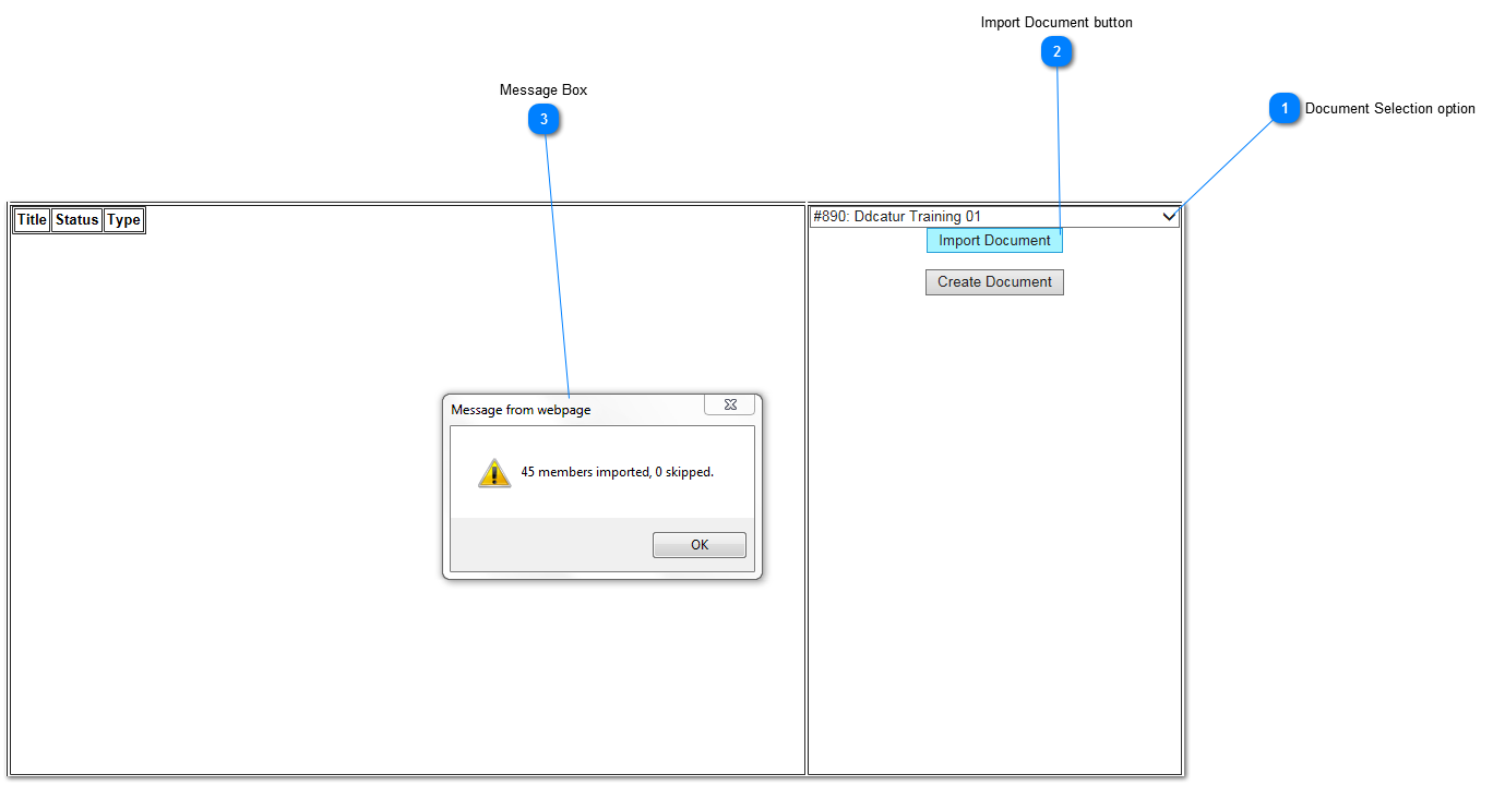 Import Previously Created Documents