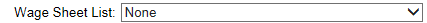 14. Prevailing Wage Selection