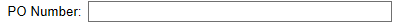 9. Purchase Order Number