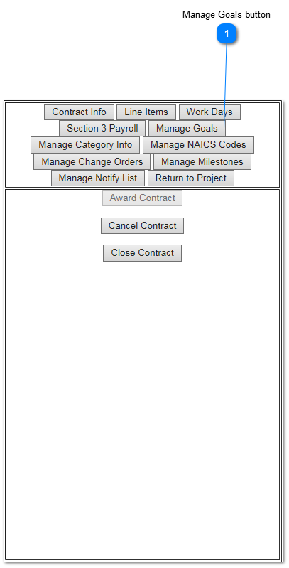 Contract Goals Setup