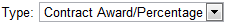 2. Type of Goal Selection Drop down