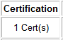7. Certification Filter