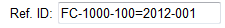 1. Change Order Number